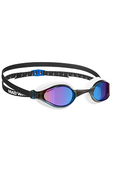Очки для плавания юниорские Mad Wave Accelerator Nano rainbow M0425 09 0 01W черный в магазине Спорт - Пермь