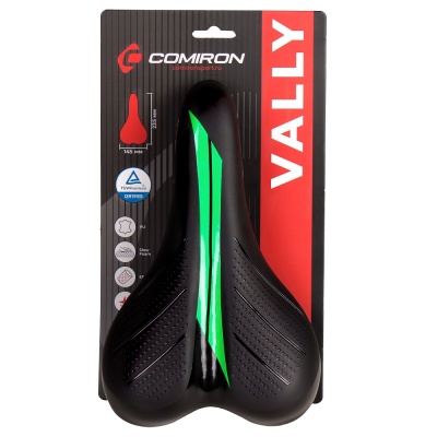 Седло велосипедное детское COMIRON VALLY N942G, 235x145 в Магазине Спорт - Пермь