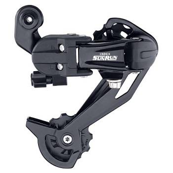Переключатель задний SUNRUN RD-HG-27A, 8 скоростей, 2:1-shimano совместим, 11-36Т, емкость 43Т, материал: композит/сталь