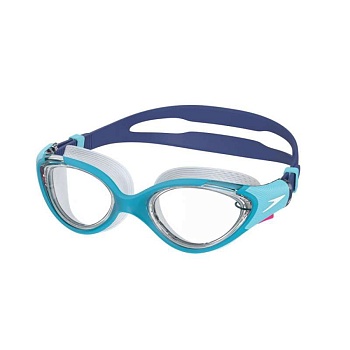 Очки для плавания Speedo Biofuse 2.0 Woman`s, 8-003776002-C16MP, ЗЕРКАЛЬНЫЕ линзы, голубая оправа в магазине Спорт - Пермь