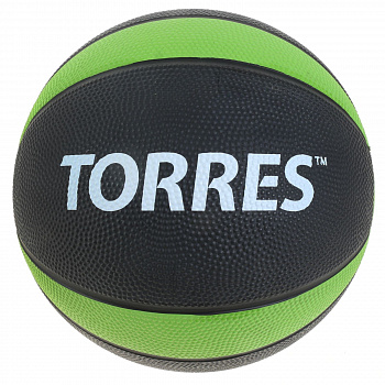 Медбол TORRES, 4кг, d-21,9см, Al00224, цвет уточняйте в Магазине Спорт - Пермь