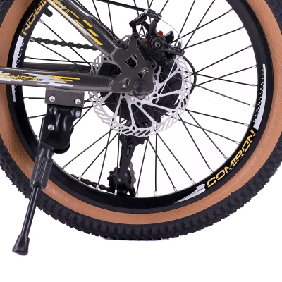 Велосипед COMIRON RABEL, 20", (рама 12), 7 скоростей, черный в Магазине Спорт - Пермь