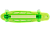 Скейтборд/круизер TECH TEAM Transparent 27" Light, green