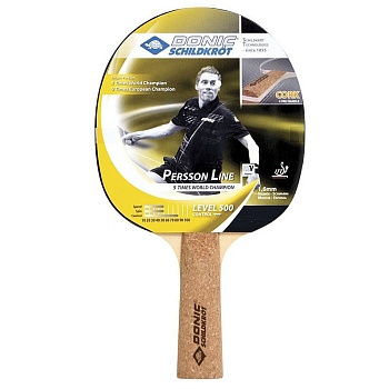 Ракетка для настольного тенниса Donic Schildkrot Persson 500, 1.6mm