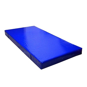 Мат гимнастический MG2VIK08-20 2х1х0,08, винилискожа, синий в Магазине Спорт - Пермь