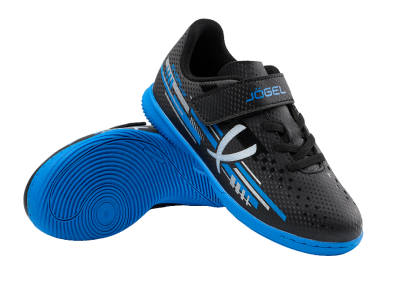 Бутсы зальные JOGEL Evofly IN Talant, Black/blue