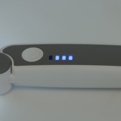 Лупа складная, кратность 4, линза 105*60мм, подсветка, арт. 9943994