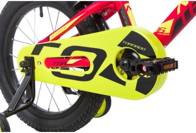 Велосипед NOVATRACK TORNADO 16", алюминий, красный в Магазине Спорт - Пермь