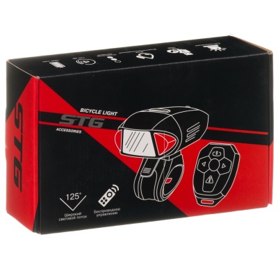 Фонарь велосипедный STG BC-FL1602, USB, передний в Магазине Спорт - Пермь