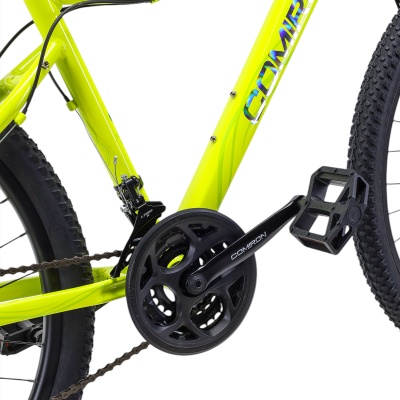 Велосипед COMIRON  FLAME 26", 21 скорость (рама 17), зеленый лайм в Магазине Спорт - Пермь