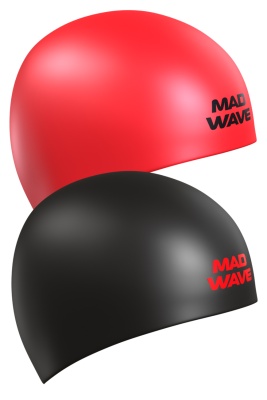 Шапочка для плавания двухсторонняя Mad Wave Reverse champion, M055 01 0 15W, Reverse Red в магазине Спорт - Пермь