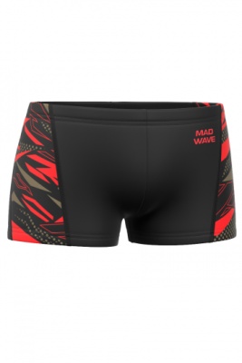 Юниорские плавки-шорты Mad Wave Splash junior Anti-chlor D6, M0283 03, Black в магазине Спорт - Пермь