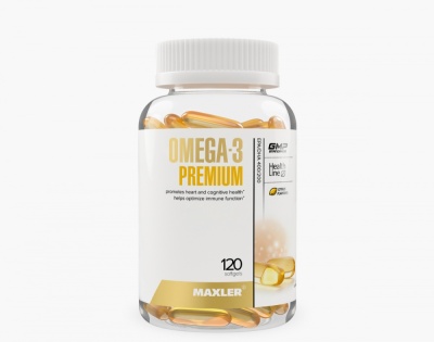 Maxler Omega-3 Premium EPA/DHA (120 капсул) в магазине Спорт - Пермь