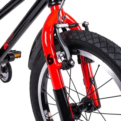 Велосипед TechTeam Gulliver, 16", алюминиевая рама, черный в Магазине Спорт - Пермь