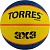 Мяч для баскетбола TORRES 3х3 (стритбол), резина, Outdoor B022336, размер 6
