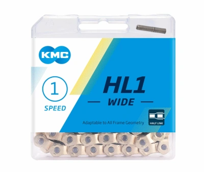 Цепь 1 ск KMC HL1 Wide1 сталь в Магазине Спорт - Пермь