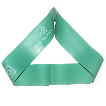 Эспандер-петля GO DO W-Line (3) W650-07мм, нагрузка 6,3 - 10,2 кг, латекс, зеленый в Магазине Спорт - Пермь