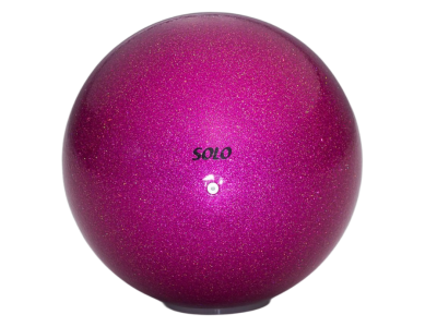 Мяч для художественной гимнастики SOLO BGEM-8, 17см, "Сочная фуксия"