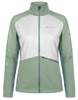 Тренировочная куртка женская Nordski Pro 2.0 Ice Mint/White W NSW621704
