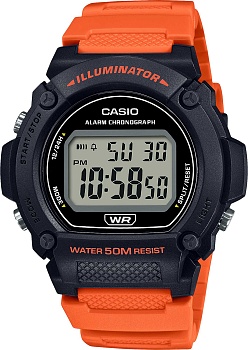 Наручные часы с хронографом Casio W-219H-4A в магазине Спорт - Пермь