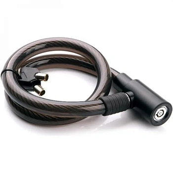 Замок велосипедный с ключом GOLDEN KEY (GK102.203), 12х1000 мм