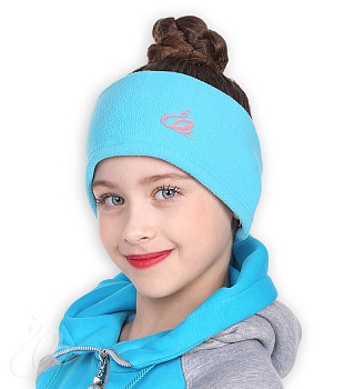 Повязка на голову флисовая "Доминика" Царевна Лебедь