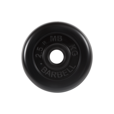 Диск обрезиненный MB Barbell "Стандарт", d=31 мм, вес 2,5 кг в Магазине Спорт - Пермь
