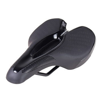Седло велосипедное COMIRON MTB HINAULT M039BK, 250x155мм
