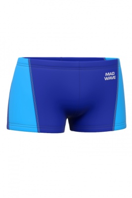 Мужские плавки-шорты Mad Wave Splash  Anti-chlor, артикул M0229 13, Blue в магазине Спорт - Пермь