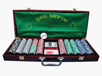 Набор для игры в покер Texas Holdem 500 (09295)