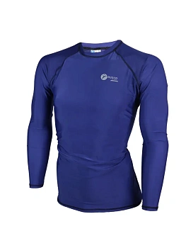 Рашгард для MMA Rusco Sport, синий, детский в магазине Спорт - Пермь