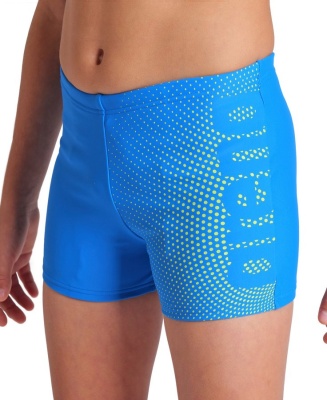 Детские плавки Arena DIM LIGHT SWIM SHORT JR, 008147 806, blue china-artic lime в магазине Спорт - Пермь