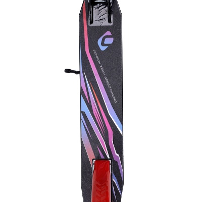 Самокат COMIRON Team Speed Racing GT23-R8, 200мм, черный