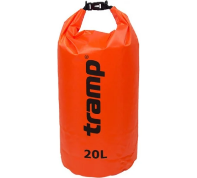 Гермомешок Tramp Diamond RipStop 20л, ПВХ, оранжевый TRA-113