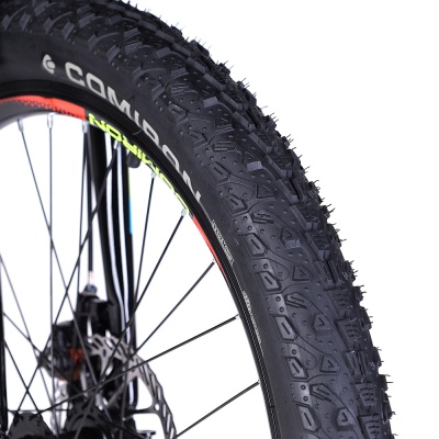 Велосипед COMIRON FLASH, 24"x3.0, (рама 13), 7 скоростей, цвет полуфэт ригид синий в Магазине Спорт - Пермь