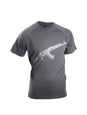 Футболка мужская 7.62 Kalashnikov 7TS-10GR, серая