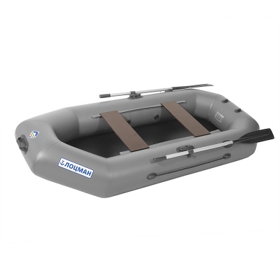 Лодка гребная под мотор Лоцман Стандарт ЛС-260, цвета в ассортименте