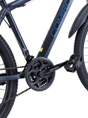 Велосипед COMIRON UNIVERSE 26", 21 скорость (рама 17), черный графит в Магазине Спорт - Пермь