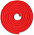 Скакалка для художественной гимнастики Утяжеленная 180 г INDIGO, SM-123, Красный, 3 м