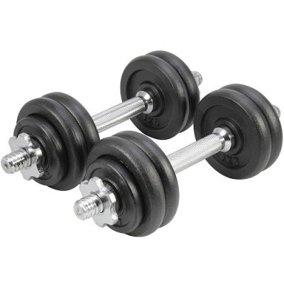 Набор гантелей START UP HD2100, в картонной коробке, набор 15кг (2х7,5кг) в Магазине Спорт - Пермь