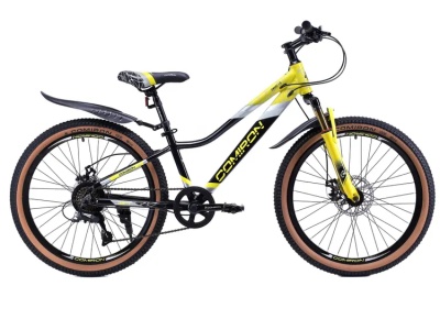 Велосипед COMIRON SMART, 20", 7 скоростей, (рама 10), желтый в Магазине Спорт - Пермь