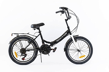 Велосипед складной SPORTRIDE CITY 20 (21 ск.) черный