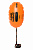 Надувной буй Mad Wave VS Swim Buoy для открытой воды M2040 02, цвет: orange в магазине Спорт - Пермь