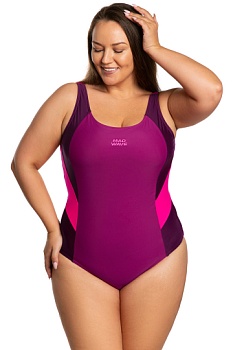 Слитный моделирующий купальник Mad Wave Viana HiClo Maroon M0144 12 25W в магазине Спорт - Пермь