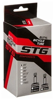 Камера велосипедная STG 20" х 2,125/2,5, автониппель
