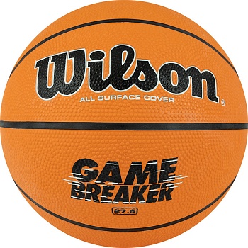 Мяч для баскетбола WILSON GAMBREAKER BSKT OR WTB0050XB5, размер 5