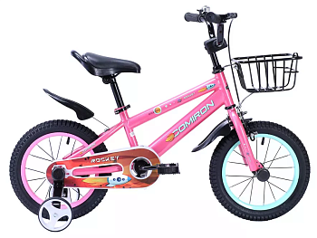 Велосипед COMIRON Rocket A01, 14", розовый