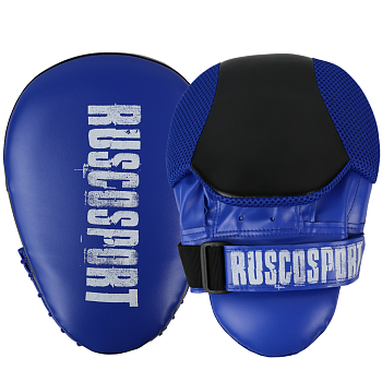 Лапы Rusco Sport изогнутые с карманом, сине-черные в магазине Спорт - Пермь