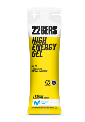 Гель энергетический высокоуглеводный 226ERS High Energy Gel вкус лимон, 76 г в магазине Спорт - Пермь