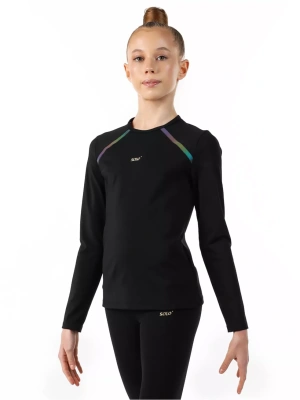 Футболка с длинным рукавом (лонгслив) «Импульс» Solo RG657.0, чёрная